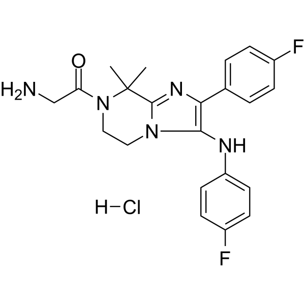 Ganaplacide hydrochloride (KAF156 hydrochloride; GNF156 hydrochloride) 2751586-9